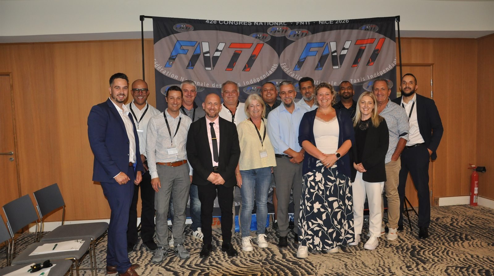 Le comité directeur de la FNTI au 42e congrès national, à Nice en 2026